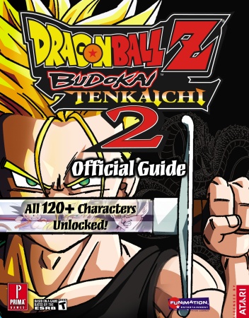 Dragon Ball Z Budokai 2 Official Strategy Guide Prima Games NO DVD