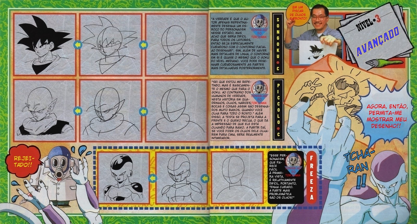 Dragon Ball Super: Mangaká desenha novos personagens do anime no estilo de  mangá clássico
