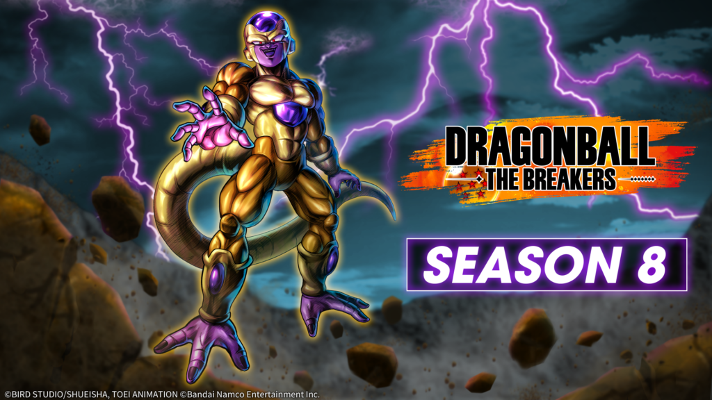 O popular jogo de ação online DRAGON BALL: THE BREAKERS lançou sua oitava temporada hoje, dia 26 de janeiro de 2025!