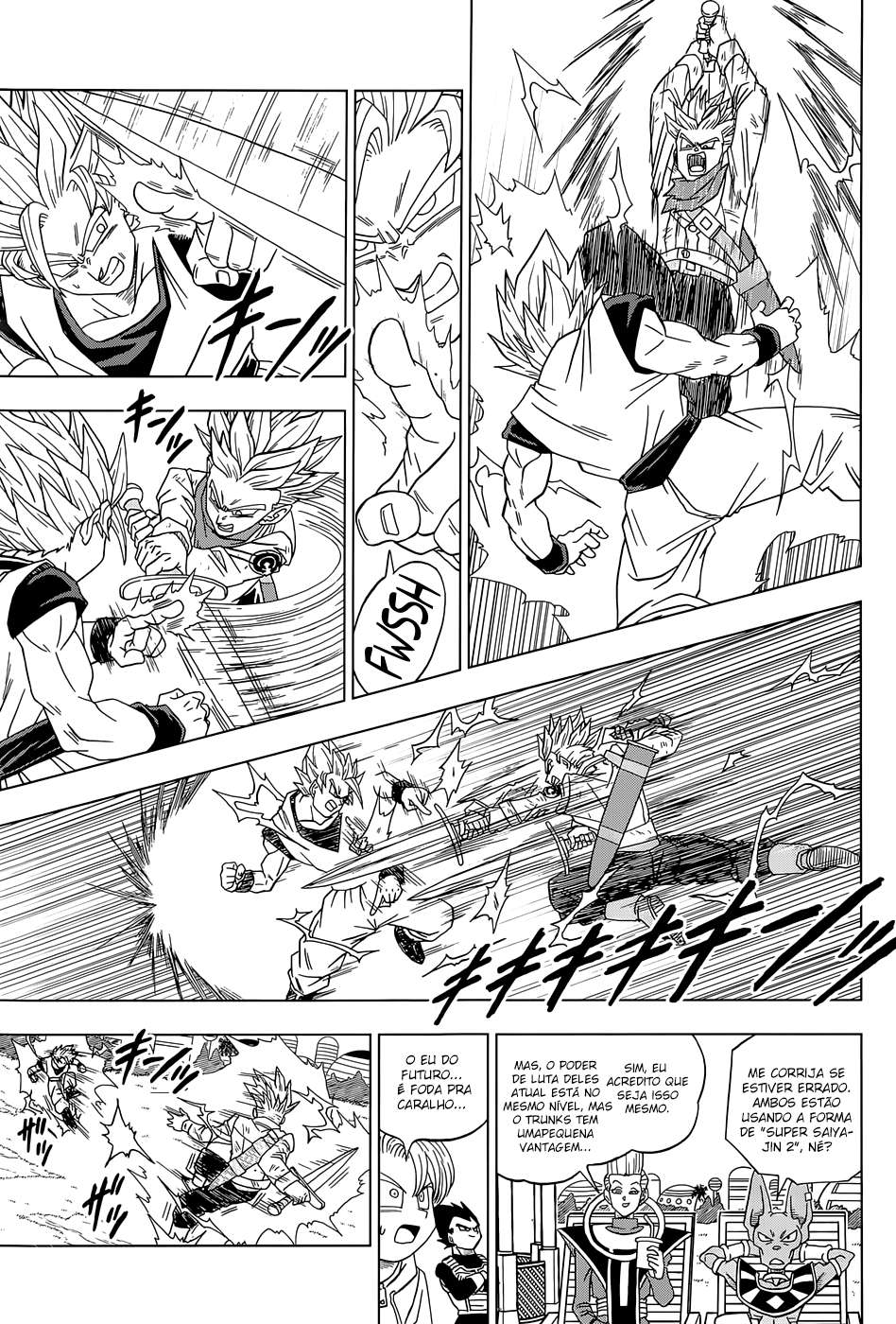 O quão forte é Mirai Trunks em DBS mangá? 0034